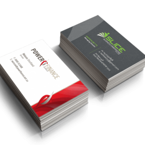 Express graphic business cards
